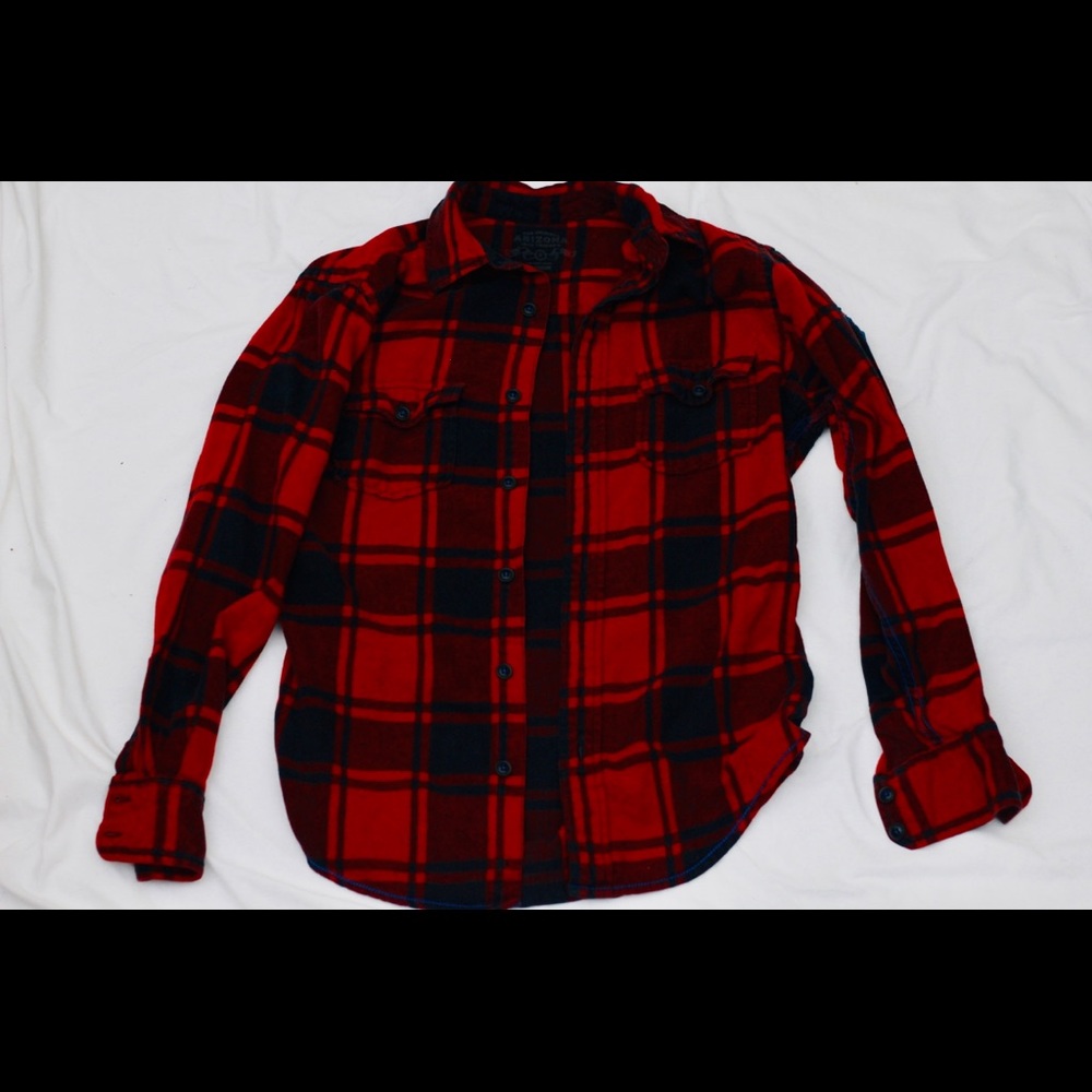 Farmers Flannel (There is a design on the back)